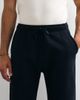 Abercrombie & Fitch Abercrombie & Fitch uncuffed sweatpants in black - 4