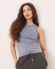 Abercrombie & Fitch Abercrombie & Fitch vintage ribbed crew neck tank top in washed blue-Purple - 1