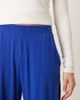 Abercrombie & Fitch Abercrombie & Fitch wide leg lounge pants in cobalt blue - 4