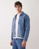 Abercrombie & Fitch Abercrombie & Fitch workwear zip denim jacket in indigo-Blue - 1