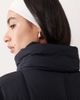 Abercrombie & Fitch Abercrombie & Fitch YPB cropped high neck puffer jacket in black - 3