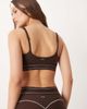 Abercrombie & Fitch Abercrombie & Fitch YPB sculpt built in support sports bra in brown - part of a set - 3