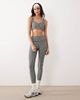 Abercrombie & Fitch Abercrombie & Fitch YPB sweetheart neckline sports bra in black houndstooth - part of a set - 3
