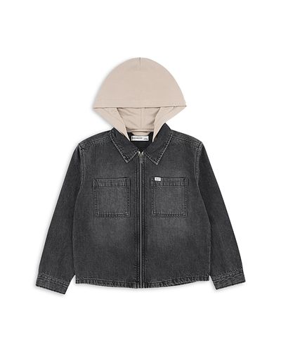 Abercrombie Kids abercrombie kids Boys' Abercrombie & Fitch Hooded Denim Jacket
