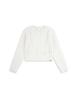 Abercrombie Kids abercrombie kids Girls' Cropped Cable Cardigan