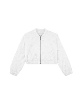 Abercrombie Kids abercrombie kids Girls' Eyelet Bomber Jacket