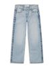 Abercrombie Kids abercrombie kids Girls' High Rise Braided Cotton Blend Wide Leg Jeans - 1