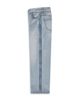Abercrombie Kids abercrombie kids Girls' High Rise Braided Cotton Blend Wide Leg Jeans - 3