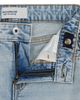 Abercrombie Kids abercrombie kids Girls' High Rise Braided Cotton Blend Wide Leg Jeans - 4