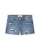 Abercrombie Kids abercrombie kids Girls' Low Rise Midi Destroy Denim Shorts - 1