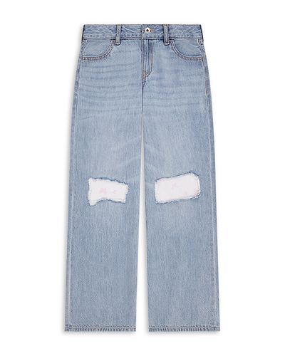 Abercrombie Kids abercrombie kids Girls' Patch Destroyed Baggy Jeans