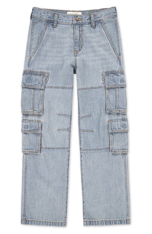 abercrombie kids abercrombie kids Kids' Baggy Denim Cargo Pants