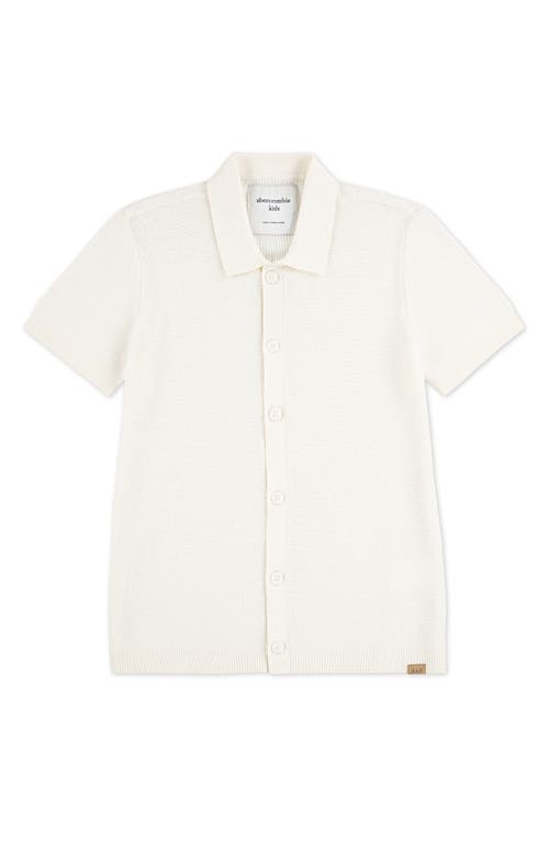 abercrombie kids abercrombie kids Kids' Button-Up Swolo Polo Sweater