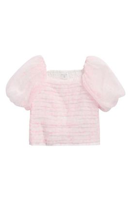 abercrombie kids abercrombie kids Kids' Emerson Puff Sleeve Tiered Top