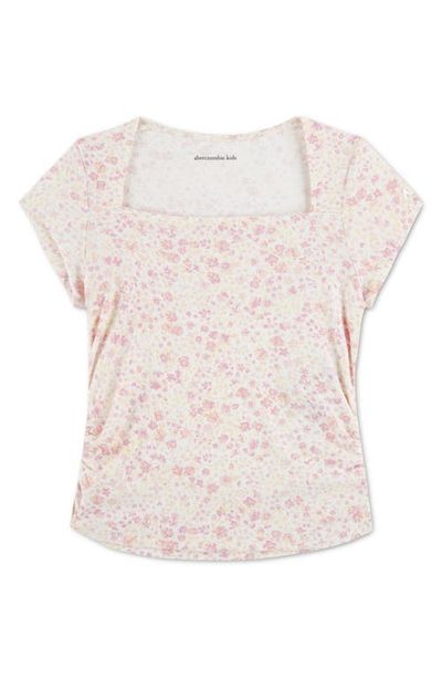 abercrombie kids abercrombie kids Kids' Floral Square Neck Top