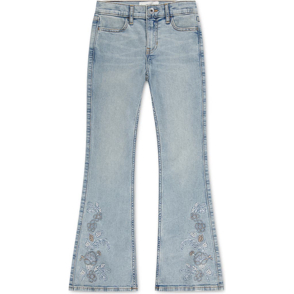 abercrombie kids abercrombie kids Kids' Floral Trail Flare Leg Jeans