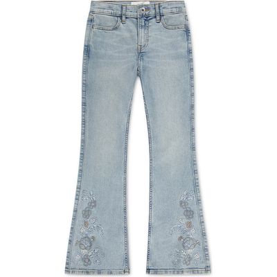 abercrombie kids abercrombie kids Kids' Floral Trail Flare Leg Jeans