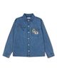 abercrombie kids abercrombie kids Kids' Graphic Cotton & Lyocell Woven Shirt - 1