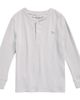 abercrombie kids abercrombie kids Kids' Long Sleeve Waffle Knit Henley Top - 1