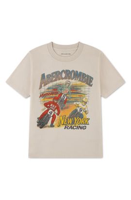 abercrombie kids abercrombie kids NY Racing Cotton Blend Graphic T-Shirt