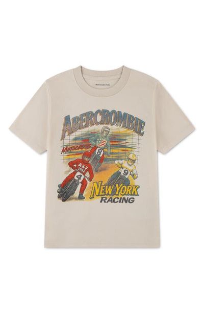 abercrombie kids abercrombie kids NY Racing Cotton Blend Graphic T-Shirt