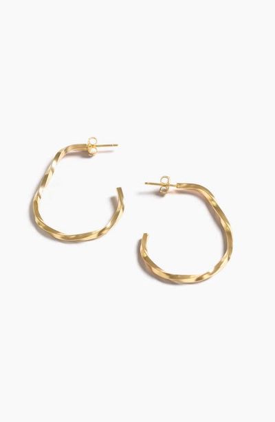 ABLE ABLE Ava Hoops Gold-Filled 