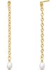 ABLE ABLE Iris Long Pearl Drop Earrings  - 1