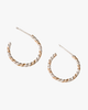 ABLE ABLE Two-Tone Twist Hoops - 1