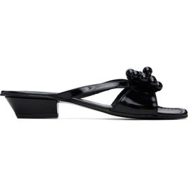 About Arianne About Arianne Black Flora Heeled Sandals