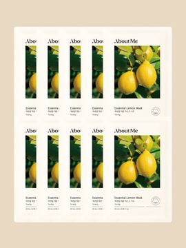 ABOUT ME Essential  Mask Sheet Set (10 Sheets)