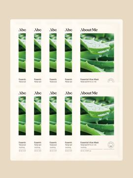 ABOUT ME Essential Aloe Mask Sheet Set (10 Sheets)