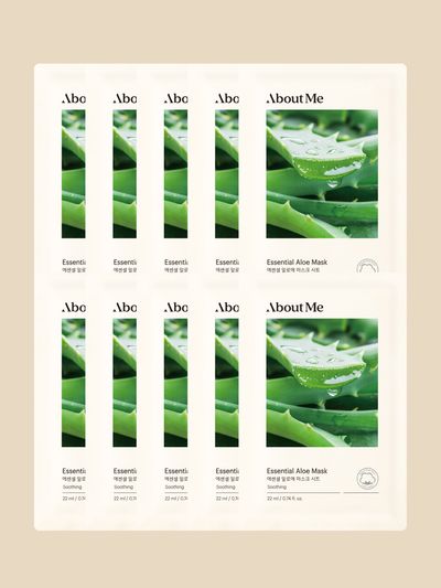 ABOUT ME Essential Aloe Mask Sheet Set (10 Sheets)