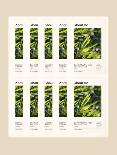 ABOUT ME Essential Tea Tree Mask Set (10 Sheets)