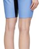 ABRA ABRA Black & Blue Wet Leather Shorts - 3