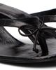 ABRA ABRA Black Flip Flop Ballerina Heeled Sandals - 4