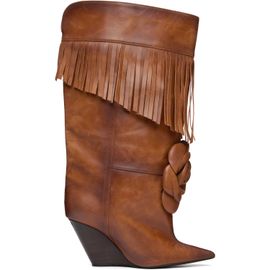 ABRA ABRA Brown Rose Tall Boots