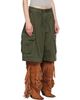 ABRA ABRA Khaki Cotton Cargo Shorts - 2