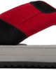 ABRA ABRA Red & Gray XXL Flip-Flops - 1