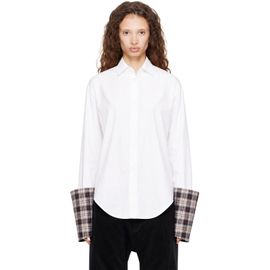 ABRA ABRA White Back Pocket Shirt