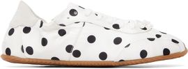 ABRA ABRA White Ballerina Dots Sneakers