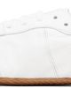 ABRA ABRA White Ballerina Leather Sneakers - 3