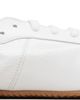ABRA ABRA White Leather Ballerina Sneakers - 1