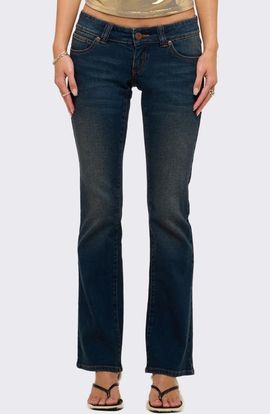 ABRAND ABRAND 00 Kick Low Rise Flare Jeans