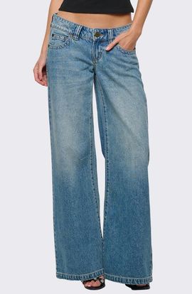 ABRAND Abrand '00s Low Rise Wide Leg Jeans