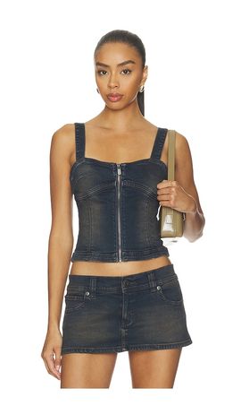Abrand Abrand Denim Bustier