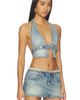 Abrand Abrand Halter Belt Top - 2