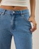 Abrand Jeans Abrand Jeans 95 Debbie Low-Rise Straight Jeans in Light Blue, Women's at Urban Outfitters - 3