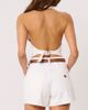Abrand Jeans Abrand Jeans C'est La Vie Porcelain Denim Vest Top Jacket in White, Women's at Urban Outfitters - 2