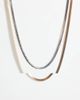 Accessorize Accessorize 2-mixed metal snake chain necklaces in multi - 1