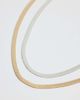 Accessorize Accessorize 2-mixed metal snake chain necklaces in multi - 3
